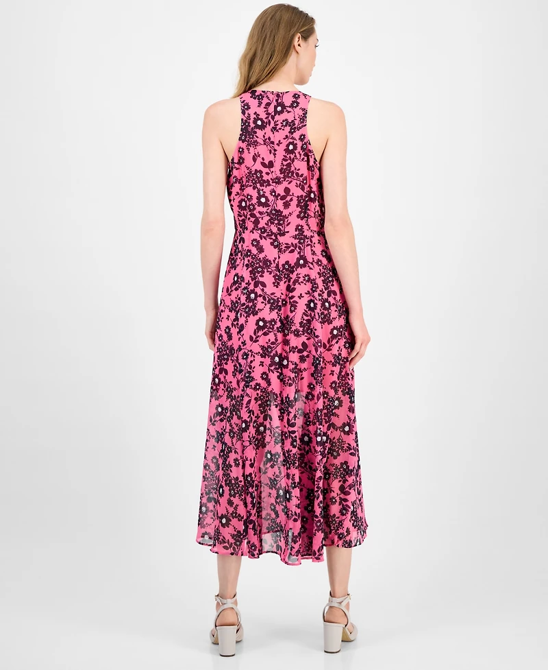 Tommy Hilfiger Women's Floral Sleeveless Maxi Dress