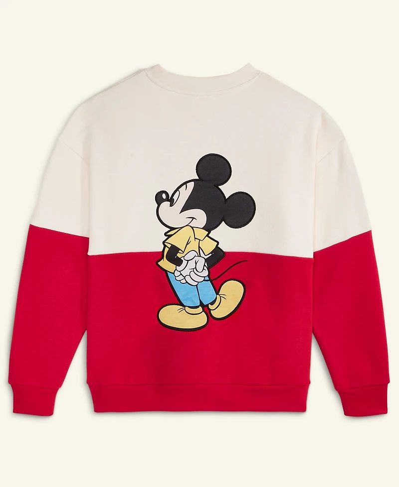 Disney | Macy's Kids Xs-xl Mickey Mouse Crewneck Sweatshirt, Exclusive