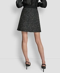 Dkny Women's Pleated Mini Skirt