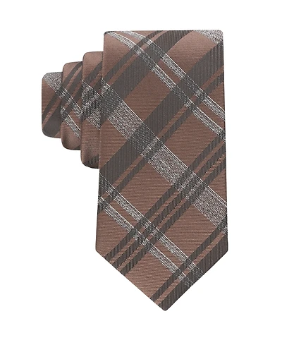 Calvin Klein Men's Layla Plaid Classic Tie