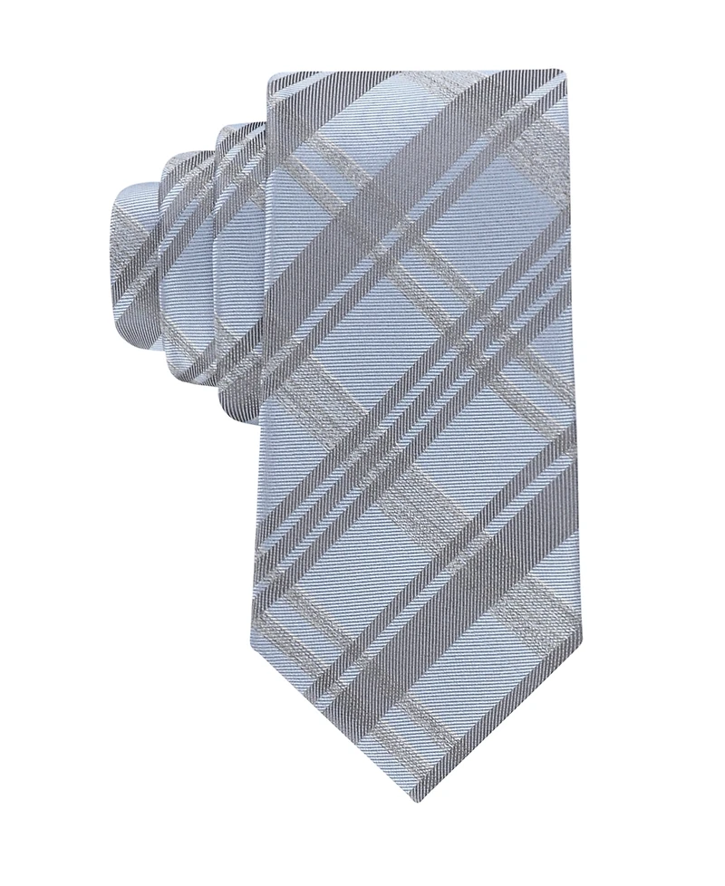 Calvin Klein Men's Layla Plaid Classic Tie