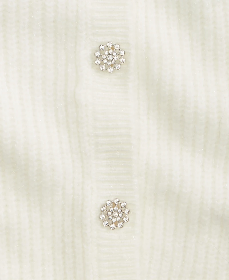 On 34th Women's Lurex Rhinestone-Button Cardigan, Macy's Exclusive