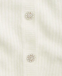 On 34th Women's Lurex Rhinestone-Button Cardigan, Macy's Exclusive