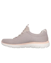 Skechers Women's Slip-ins; Summits Summer Blush Walking Sneakers from Finish Line