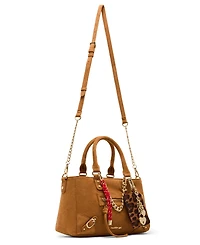 Madden Girl Violett Small Zipper Satchel Bag