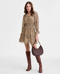 On 34th Women's Animal-Print Mini Dress, Macy's Exclusive