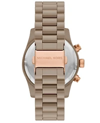 Michael Kors Women's Lexington Chronograph Mink Ceramic Watch, 38mm