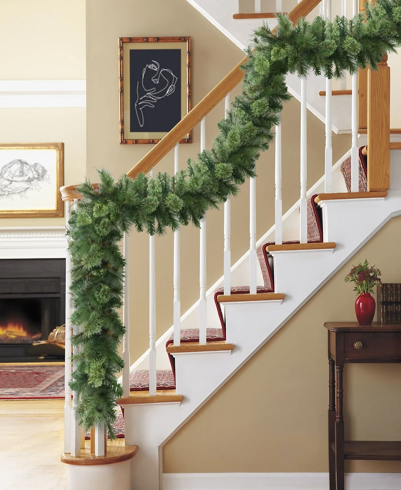 Puleo 20' x 10" Teton Pine Artificial Christmas Garland