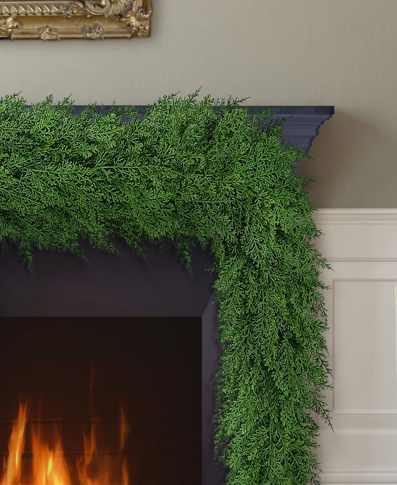 Puleo 20' x 10" Soft Artificial Christmas Garland