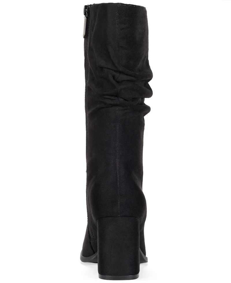 Style & Co Women's Reneee Scrunch Mid Shaft Boots, Macy's Exclusive
