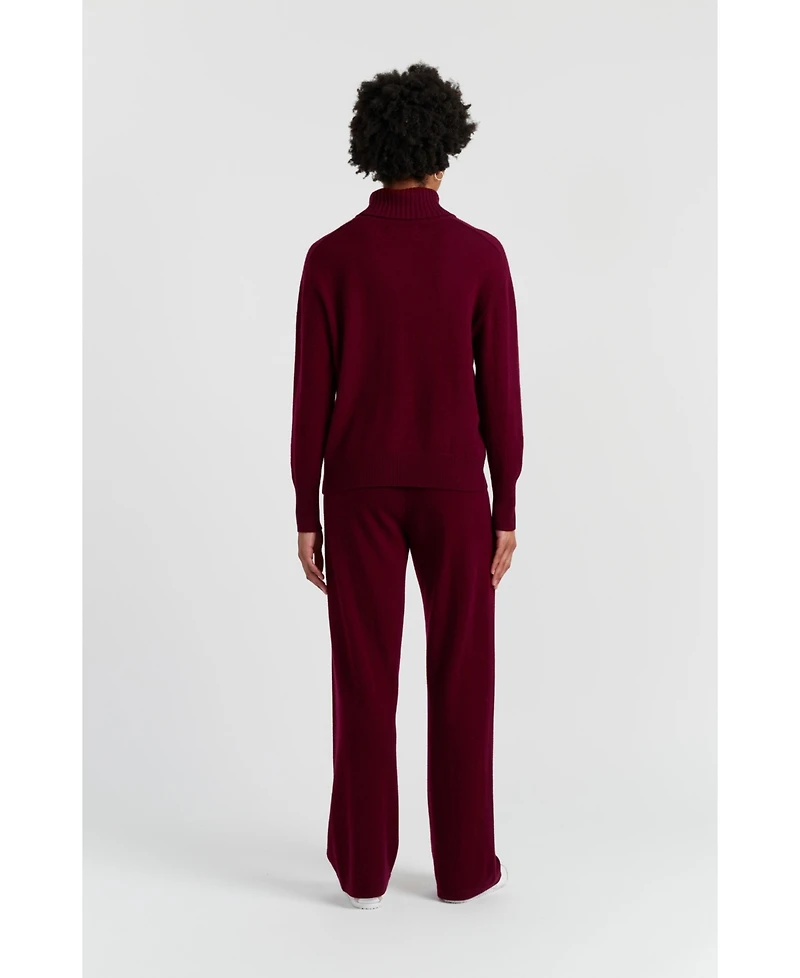 Chinti & Parker Women's Wool-Cashmere Raglan Rollneck Sweater