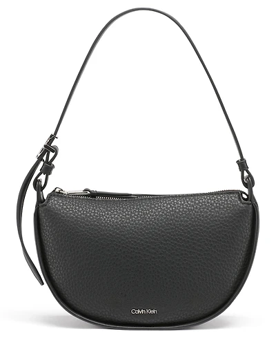 Calvin Klein Women's Gemma Zip Closure Shoulder Bag