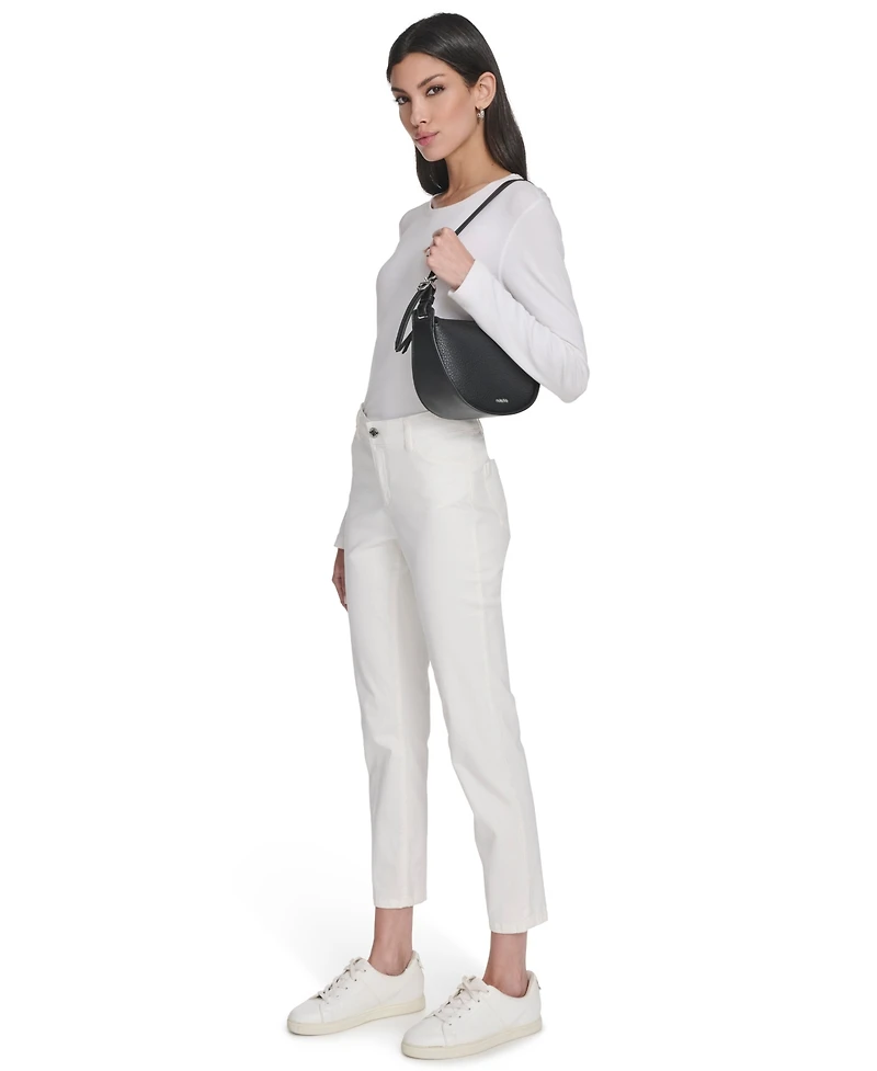 Calvin Klein Women's Gemma Zip Closure Shoulder Bag