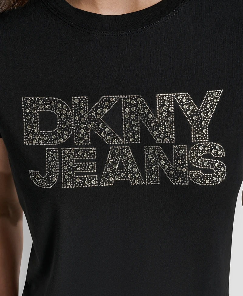 Dkny Jeans Women's Short Sleeve Crewneck T-shirt