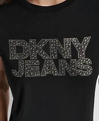 Dkny Jeans Women's Short Sleeve Crewneck T-shirt