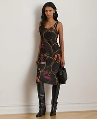 Lauren Ralph Women's Printed Sleeveless Dress