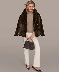 Donna Karan New York Women's Double-Breasted Coat