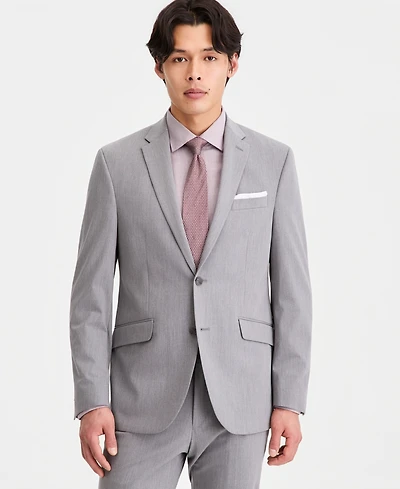 Kenneth Cole Reaction Men's Techni-Cole Suit Separate Slim-Fit Jacket