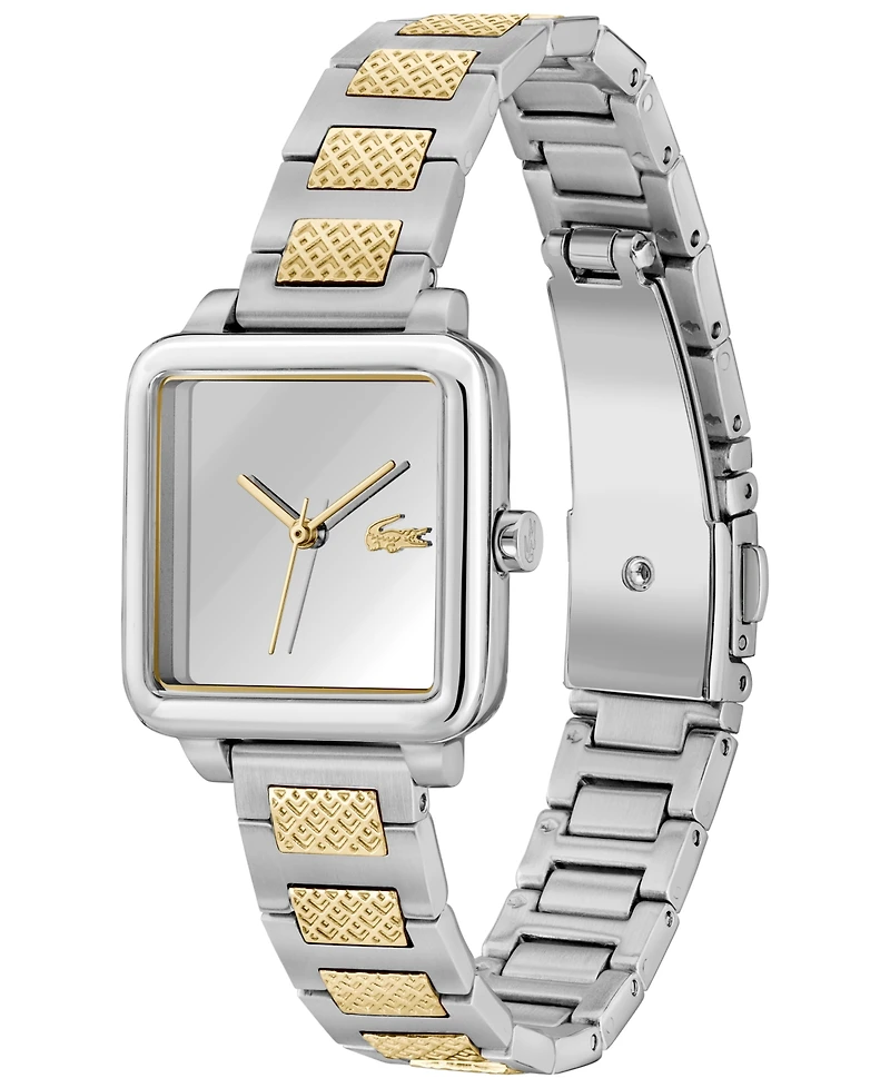 Lacoste Women's Leap Two Tone Stainless Steel Bracelet Watch, 26mm