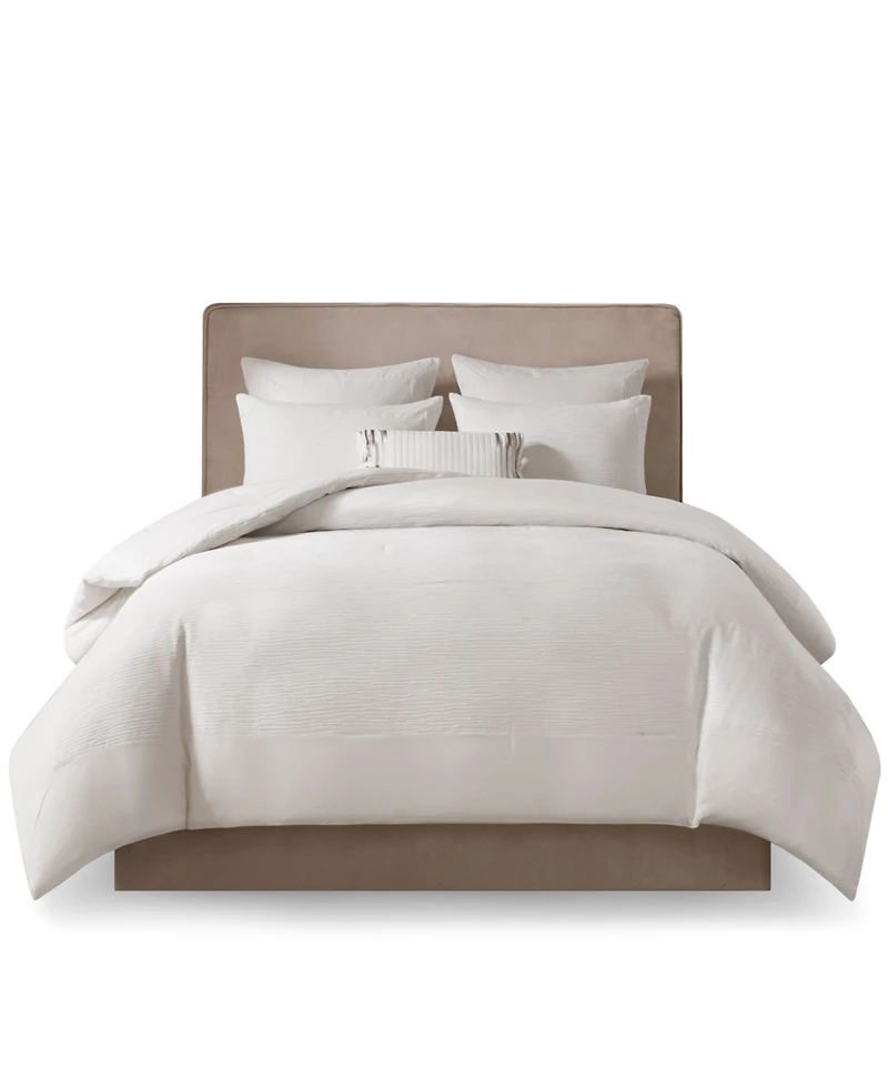 N Natori Hanae Yarn-Dyed 3-Pc. Comforter Set, Full/Queen
