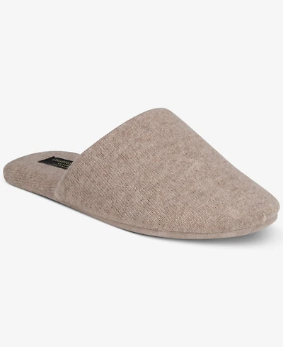 Charter Club Women's Cashmere Solid Slippers, Macy's Exclusive