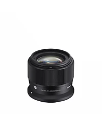 Sigma 56mm f/1.4 Dc Dn Contemporary Lens for Canon Rf,Bundle with Neoprene Lens Pouch, 55mm Filter Kit, Lens Cap Tether and Cleaning Kit