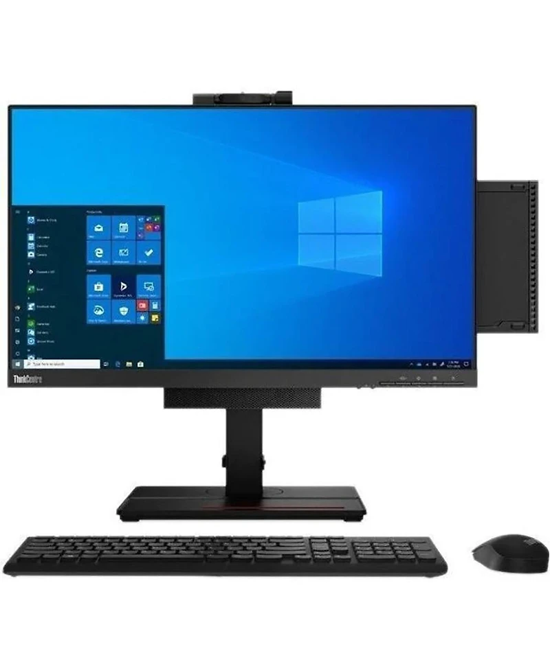 Lenovo ThinkCentre M75q Gen 2 Tiny Desktop Computer, Amd Ryzen 5 Pro 5650GE 3.4GHz, 16GB Ram, 256GB Ssd, Windows 11 Pro, Black