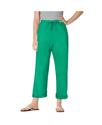 Woman Within Plus The Boardwalk Pant