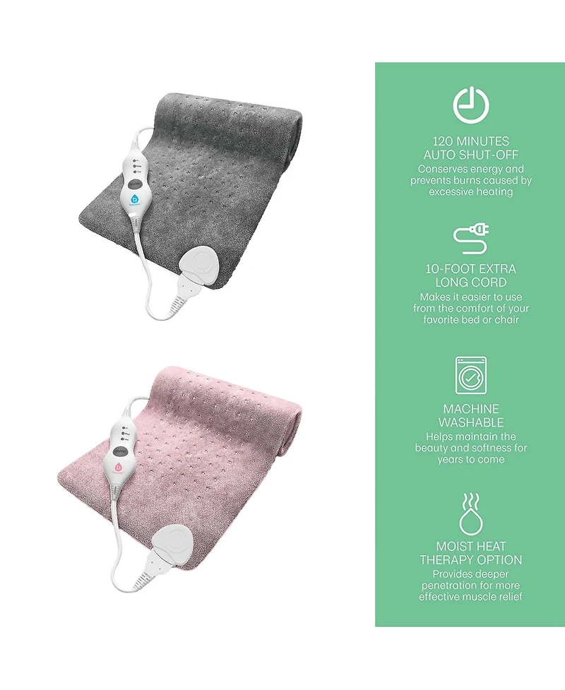Pursonic Fathers and Mothers Day Comfort Bundle: Double the Warmth with Pursonic Heating Pads