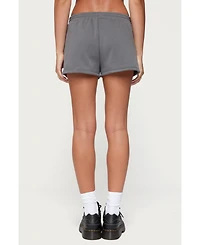 Edikted Women's Soho 76 Sweat Shorts