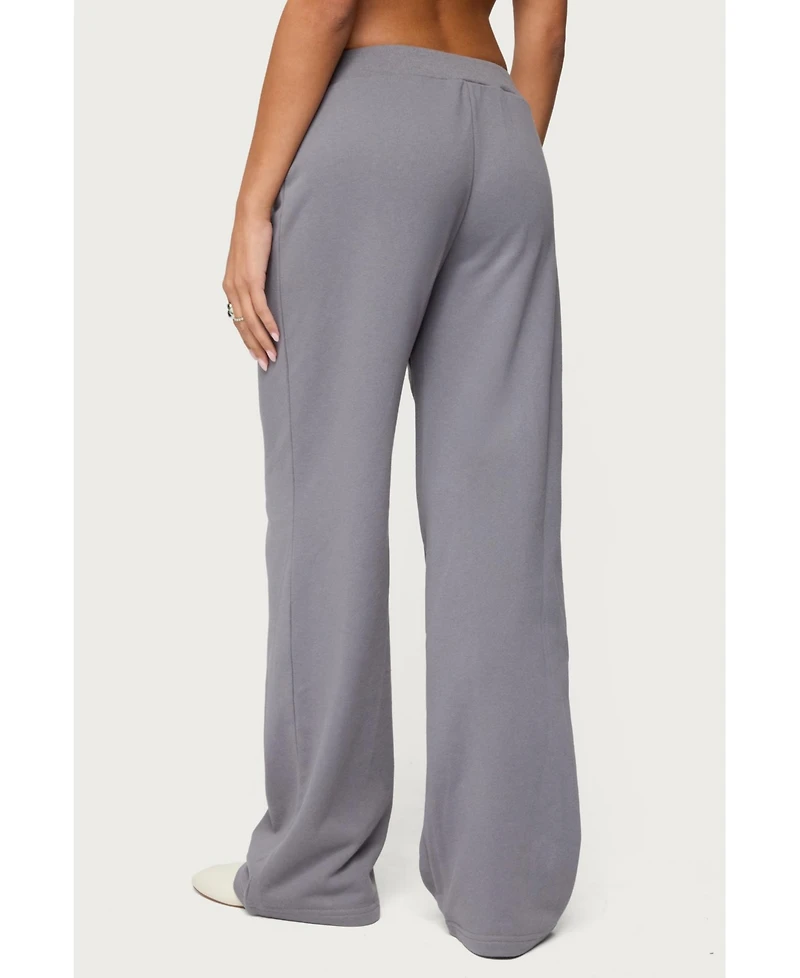 Edikted Women's Quinn Straight Leg Sweatpants