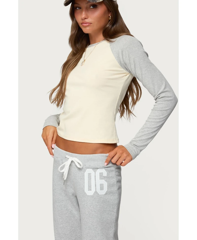 Edikted Women's Raya Long Sleeve T Shirt