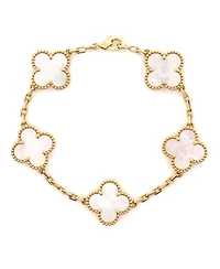 Pre-Owned Van Cleef & Arpels Vintage Alhambra 5 Motifs Bracelet