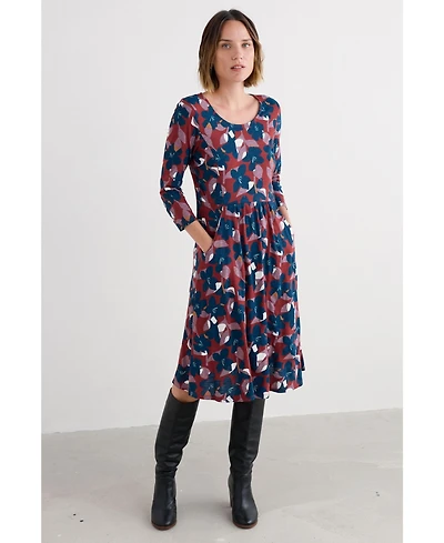 Seasalt Cornwall Women's Enor Quarter Sleeve Dress