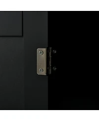 Slickblue Freestanding Kitchen Storage Cabinet with Doors and Shelves for Pantry and Dining Room