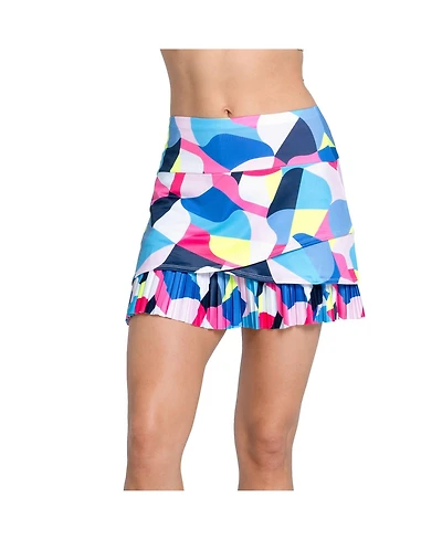Lucky Love Paddle Groove 14.5 Inch Women's Pickleball Skirt