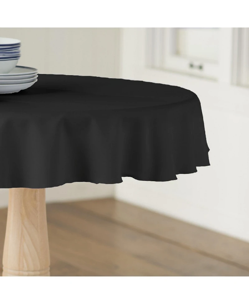Elegant Round Tablecloth for Dining - Durable, Spill-Proof Fabric, Perfect Any Occasion