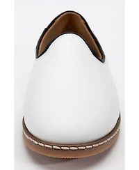 Epilogue Shoes Dalya Leather Slip On Flats (Women)