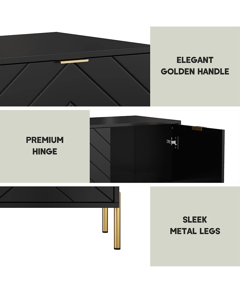 2-Door Accent Cabinet Storage
