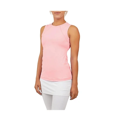 Sofibella Women's Uv Colors Sleeveless Tennis Shirt