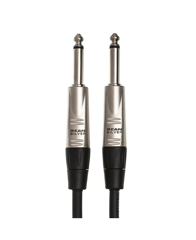 Hosa Technology 10' Pro Unbalanced Interconnect Rean 1/4" Male to 1/4" Male Ts Cable