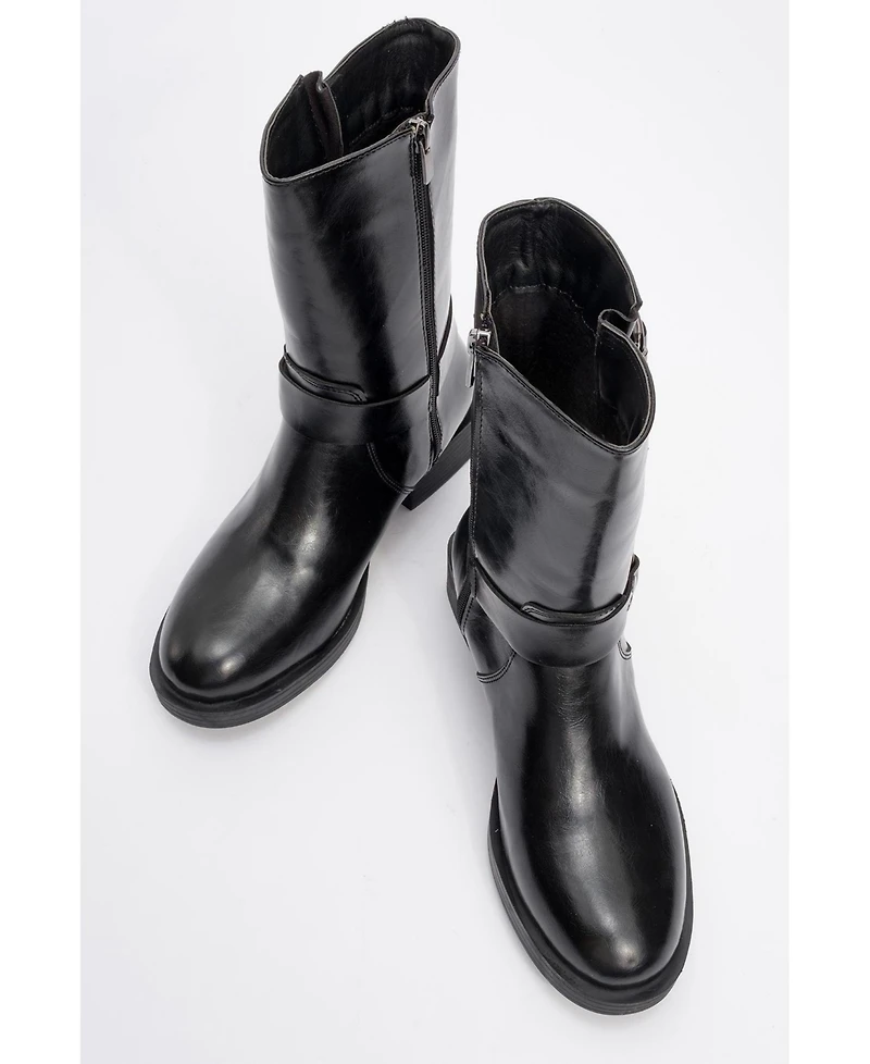 Prologue Shoes Fies Buckled Boot (Women)