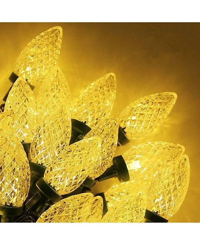 50 Count C9 Led Plug in Fairy String Lights Waterproof Decor