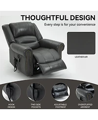 Clihome Power Lift Chair with Massage Function Heating System and Remote Control