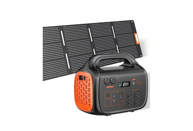 Mondawe 1800W Portable Power Station with Solar Panel - Ultimate Lfp Battery Backup for Home