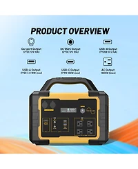 Mondawe 1800W Power Station + 200W Solar Panel - Lfp 3000 Cycles