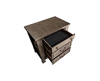 Casainc Storage Cabinet Nightstand with Usb