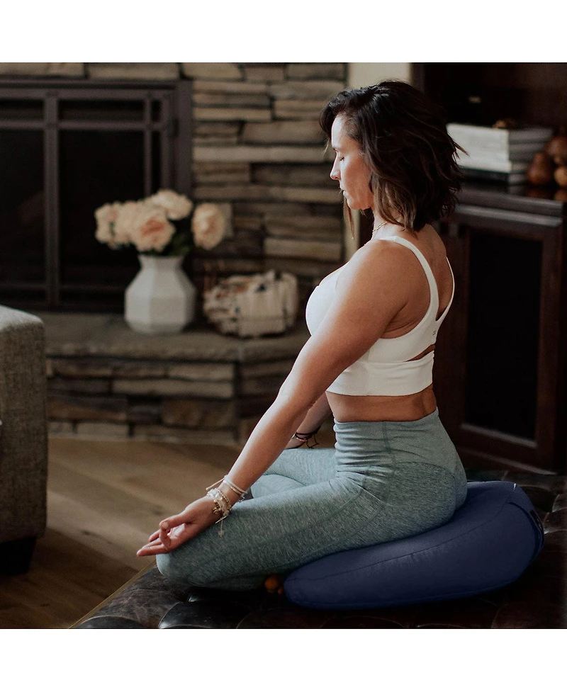 Hugger Mugger V-Shaped Meditation Cushion