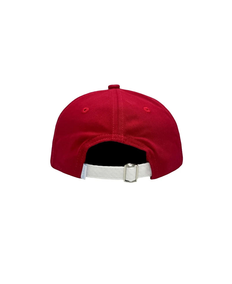 Bits & Bows Toddler Officially Licensed Arkansas Razorbacks Baseball Hat Red