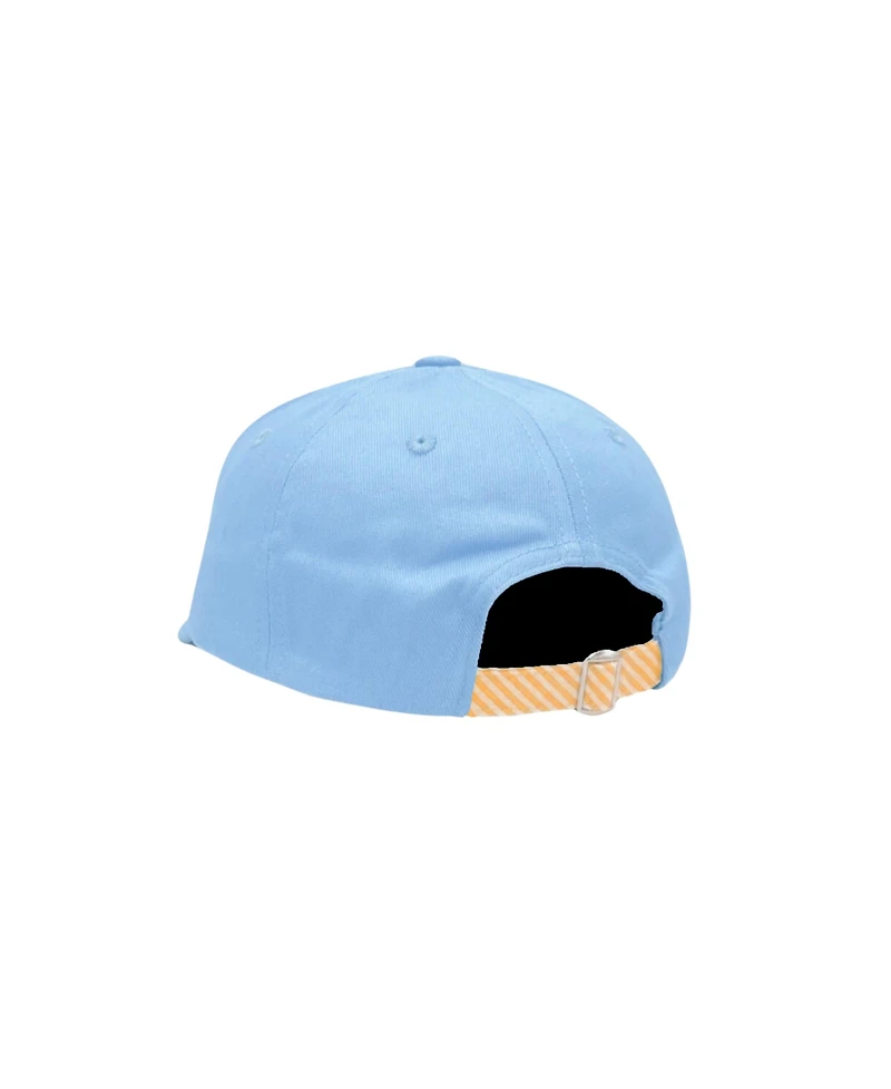 Bits & Bows Boys' Triceratops Baseball Hat in Blue